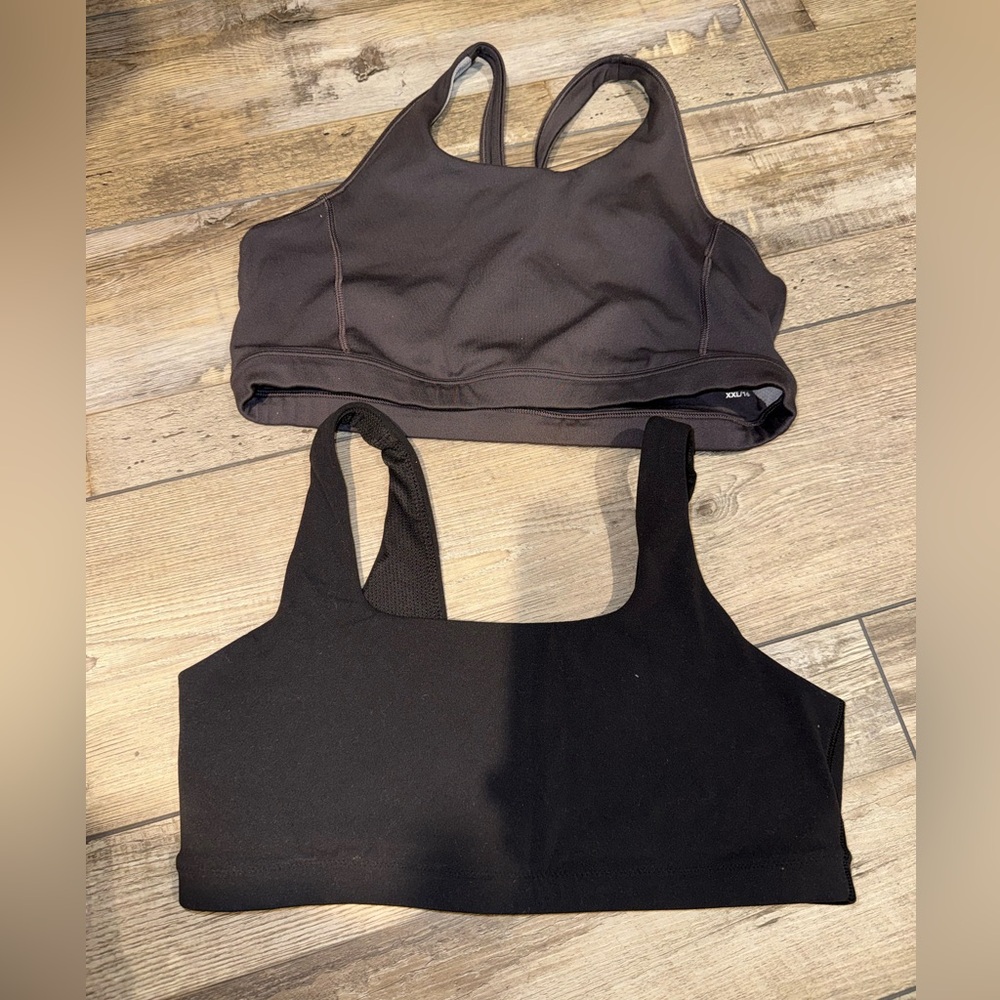 Two Athleta Girls XXL Sports Bras Size 16